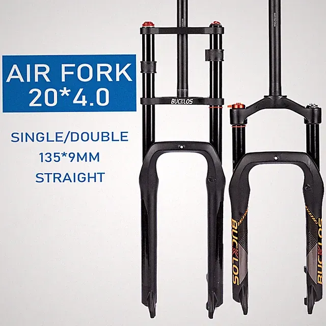 20*4.0er E-Bike Snow/beach Bicycle Air Suspension Single Double Shoulder Forks
