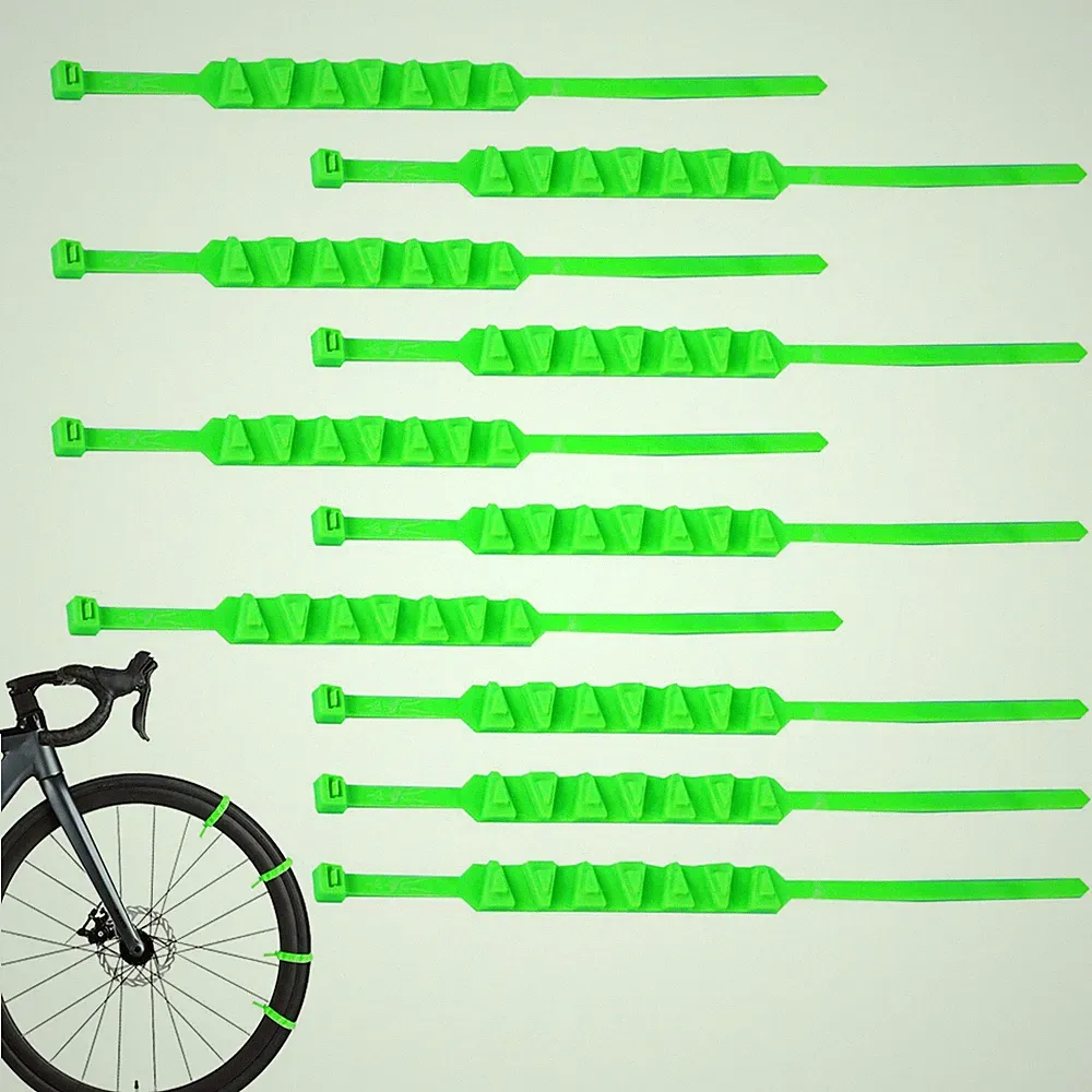 20x Motorcycle Bicycle Winter Snow Tire Anti-Skid Chains Safety Anti-skid Ties~