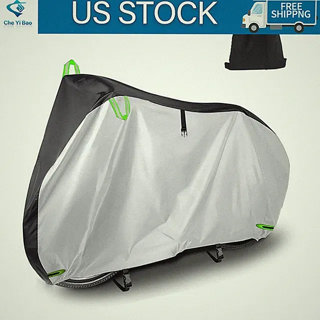 210D Bicycle Cover,Outdoor Waterproof Snow/Rain/UV/Dustproof Protection