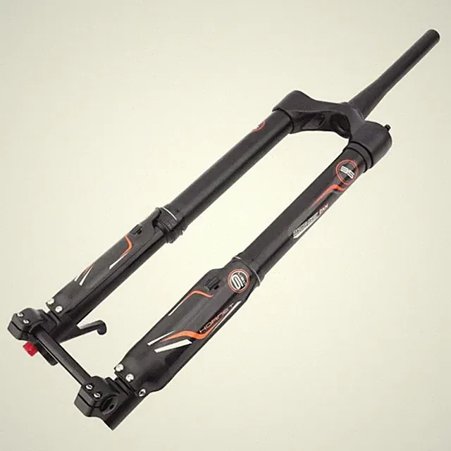 26/27.5In Snow Bicycle Front Fork Mountain Bike Suspension Air Fork Stroke 160mm