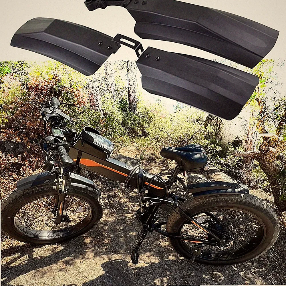 26 inch Snow Bicycle Mudguard Fat Bike Fender Front Rear Mud Guard Cycling Bike