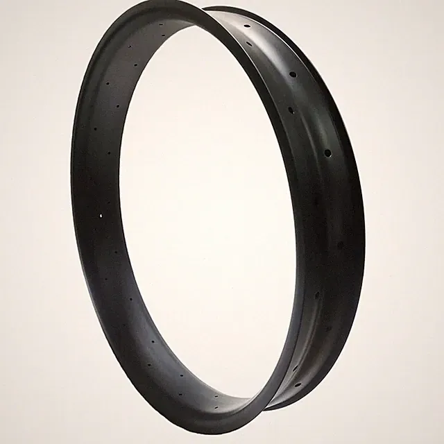 26ER Snow Bike Fat Bike Carbon Rim 100mm Width 25mm Depth Clincher Tubeless