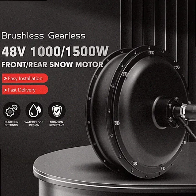 48V 1000W 1500W Snow E-bicycle Fat Tire Front Rear Hub Motor Dropout 170/190mm