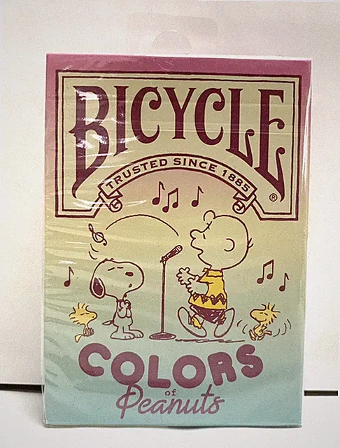 Bicycle Colors of Peanuts Snoopy Playing Cards / Trump / Rare