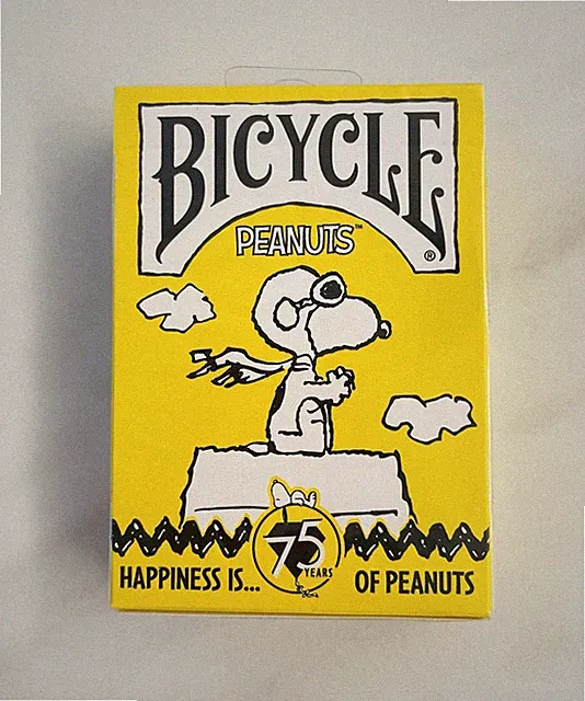 Bicycle PEANUTS Playing Cards SNOOPY 75th Anniversary , 2025 , from Japan
