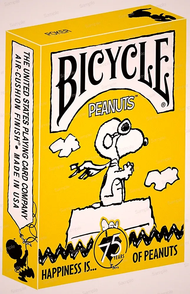 Bicycle Peanuts Snoopy 75th Playing Cards Trump Rare from JP