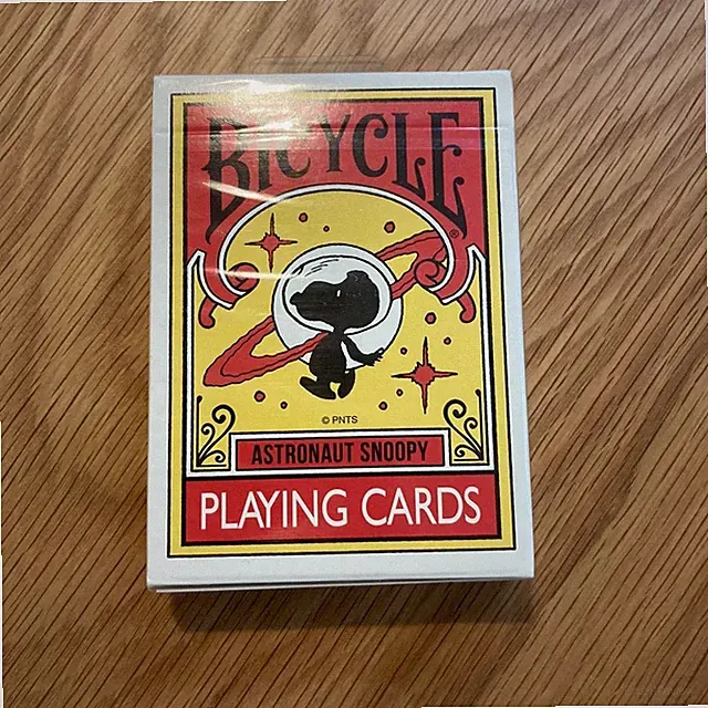 Bicycle Playing Cards Snoopy Astronauts Unused