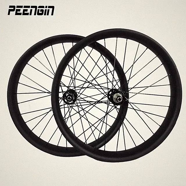 Carbon UD Fat Bike Wheel 26er 100*25mm Hookless Tubeless Snow Bicycle Wheelset