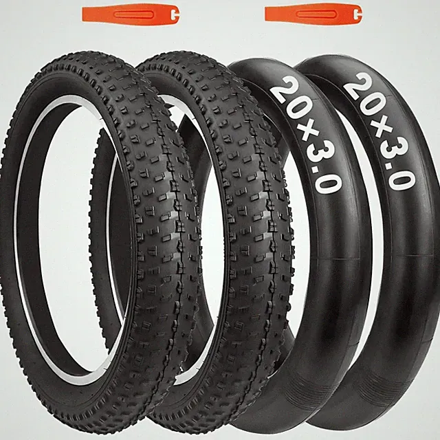 Fat Bike Tire 20"x3" Compatible Replacement Bicycle Tire for Mountain Snow an...