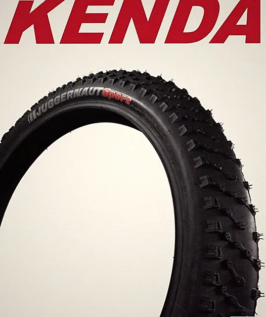 Kenda K1151 Juggernaut SPORT DTC 26"x 4.5" Fat Bike Tire Street & Path & Snow