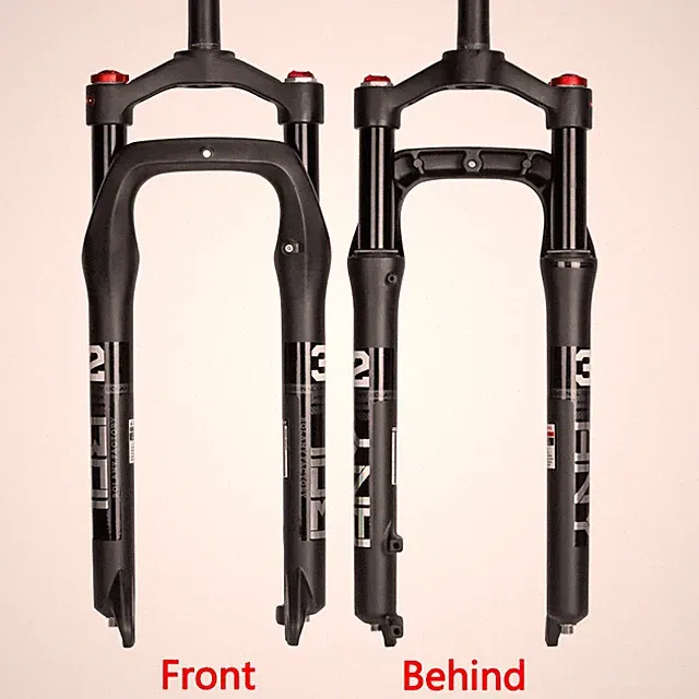 MTB Snow Bicycle Air Suspension Forks 20 26Inch Fat Tire E-bike Front Forks
