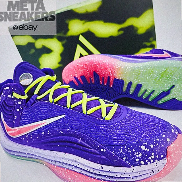 Nike Giannis 7 US 13 Men's Purple Green Red Basketball Snow Pack IH1938 500 New