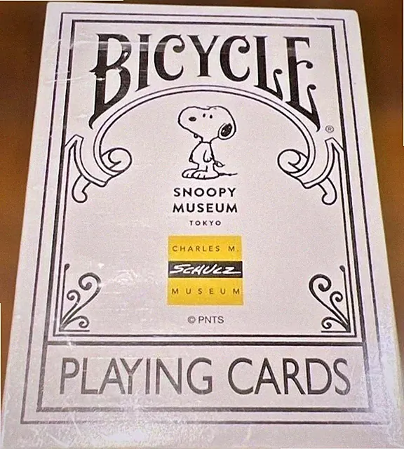 Snoopy Museum Tokyo Bicycle Playing Cards Japan New