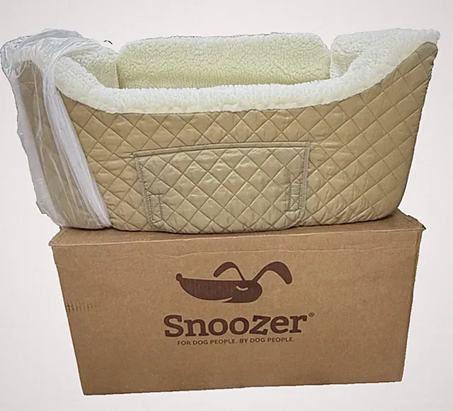 Snoozer Lookout II Dog Car Seat Large Birch Diamond Pet Booster Seat