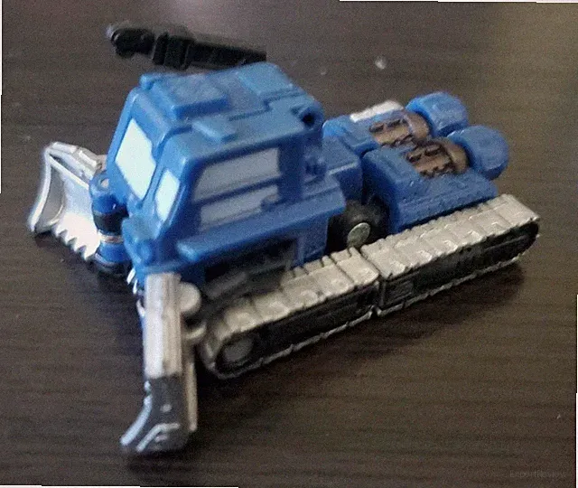 Transformers Armada Armorhide Rhinox Super Con Minicon 2003 Blue Snow Plow