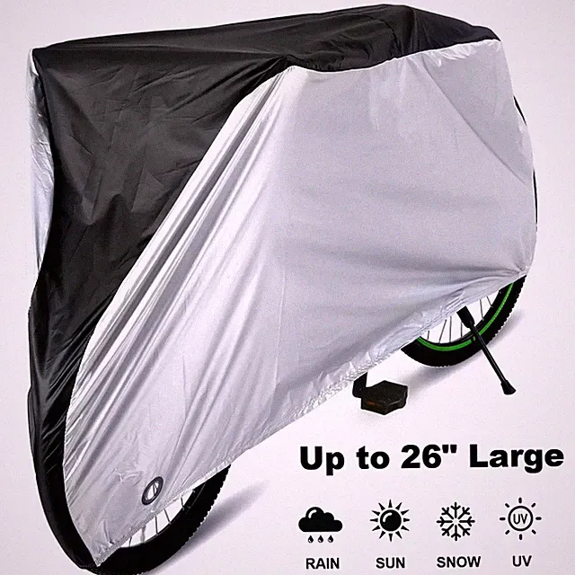 Waterproof Dustproof Bike Cover - All-Weather Full Outdoor Protection Snow Proof