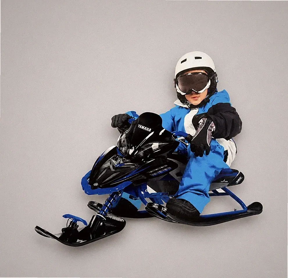 YAMAHA Snow Bike APEX Sled Kids & Youth 2000519-Max 88lbs Brake System NEW